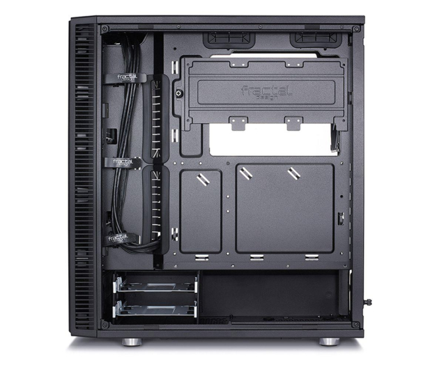 FRACTAL DESIGN Define C TG Black 3.5'HDD 2.5'SDD uATX/ATX/ITX FD-CA-DEF-C-BK-TG - 378349 - zdjęcie 9